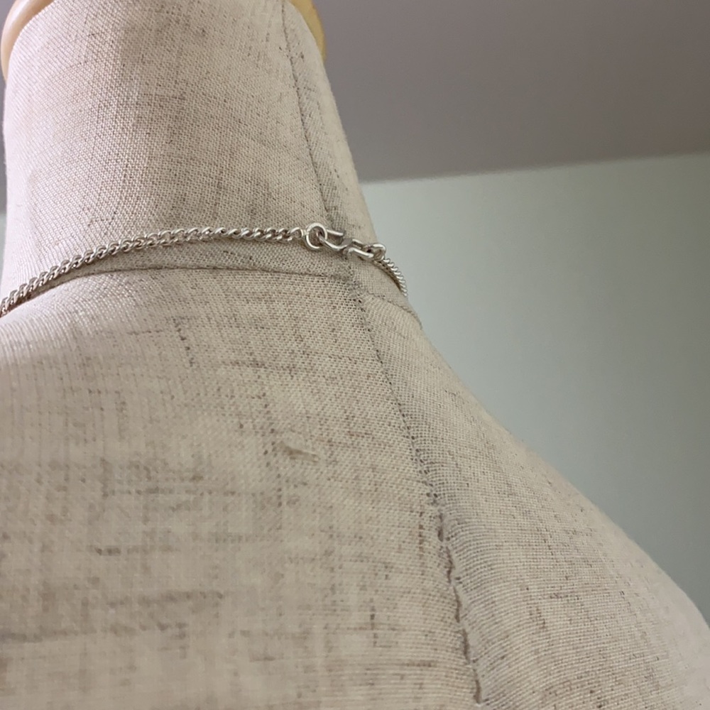 🖤RARE COLOR💕agate silver necklace - Picture 6 of 15